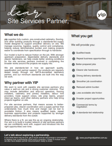 Site Services Partner